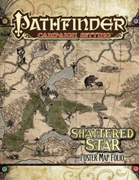 [PZO9254] Pathfinder Campaign Setting Shattered Star Poster Map Folio